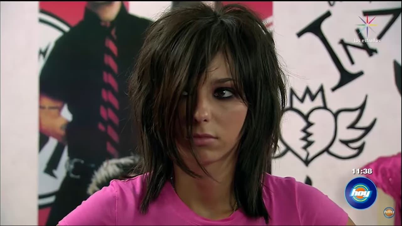 Natalia Téllez protagonizó 'Soy emo' en el 2008. Fue la tercera producción de Televisa en la que trabajó antes de consolidarse como conductora.