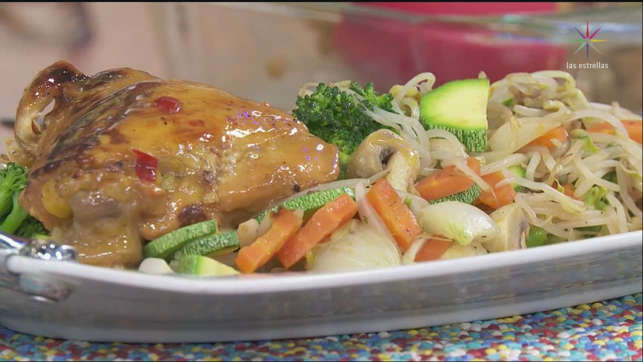 RECETA: Pollo estilo oriental