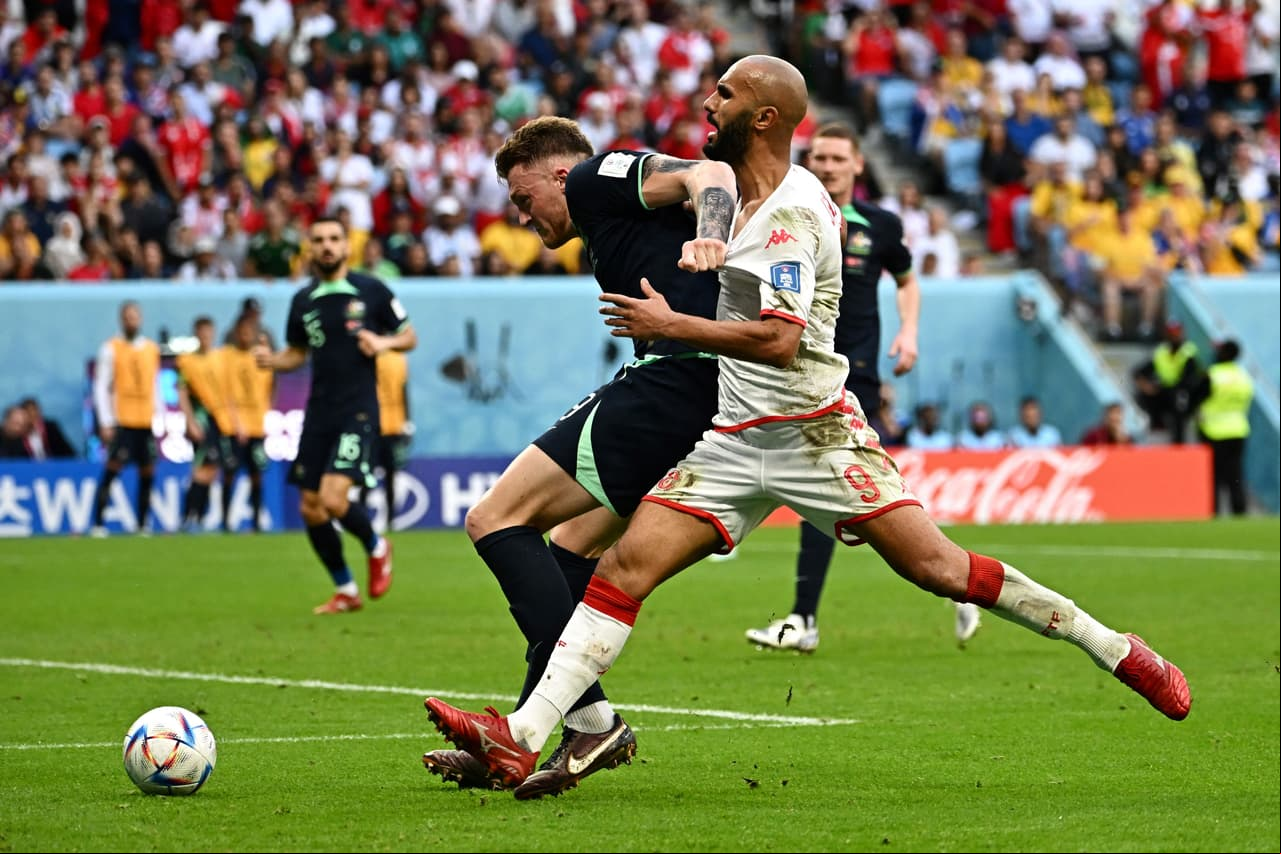 Túnez sigue sin ganar en Qatar 2022, ahora perdió con Australia dentro del Grupo D del Mundial.