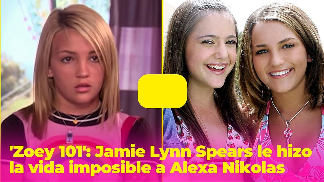El drama en 'Zoey 101' traspasó la pantalla: Jamie Lynn Spears le hizo la vida imposible a Alexa Nikolas