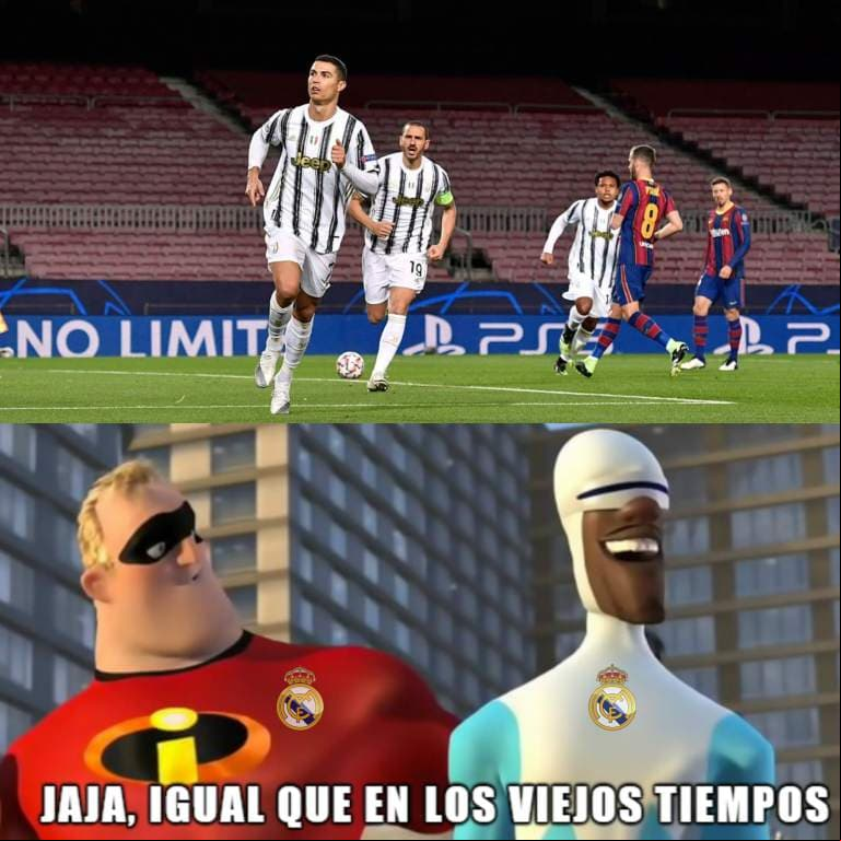 Juventus y los memes apalearon al Barcelona | Llegaron las mejores reacciones de redes sociales con Cristiano Ronaldo y Messi como protagonistas.