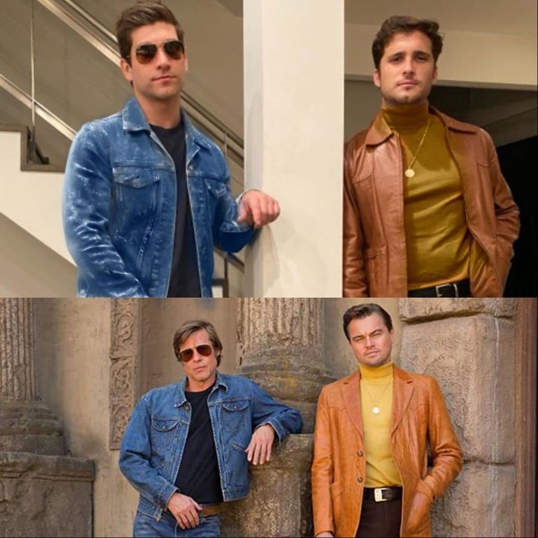 Diego Boneta se inspiró en Leonardo DiCaprio en la película ‘Había una vez en Hollywood’ para su disfraz de este año.
