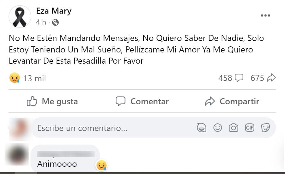 Este es el desgarrador mensaje que publicó la esposa de Lefty SM tras confirmarse la muerte del rapero mexicano.