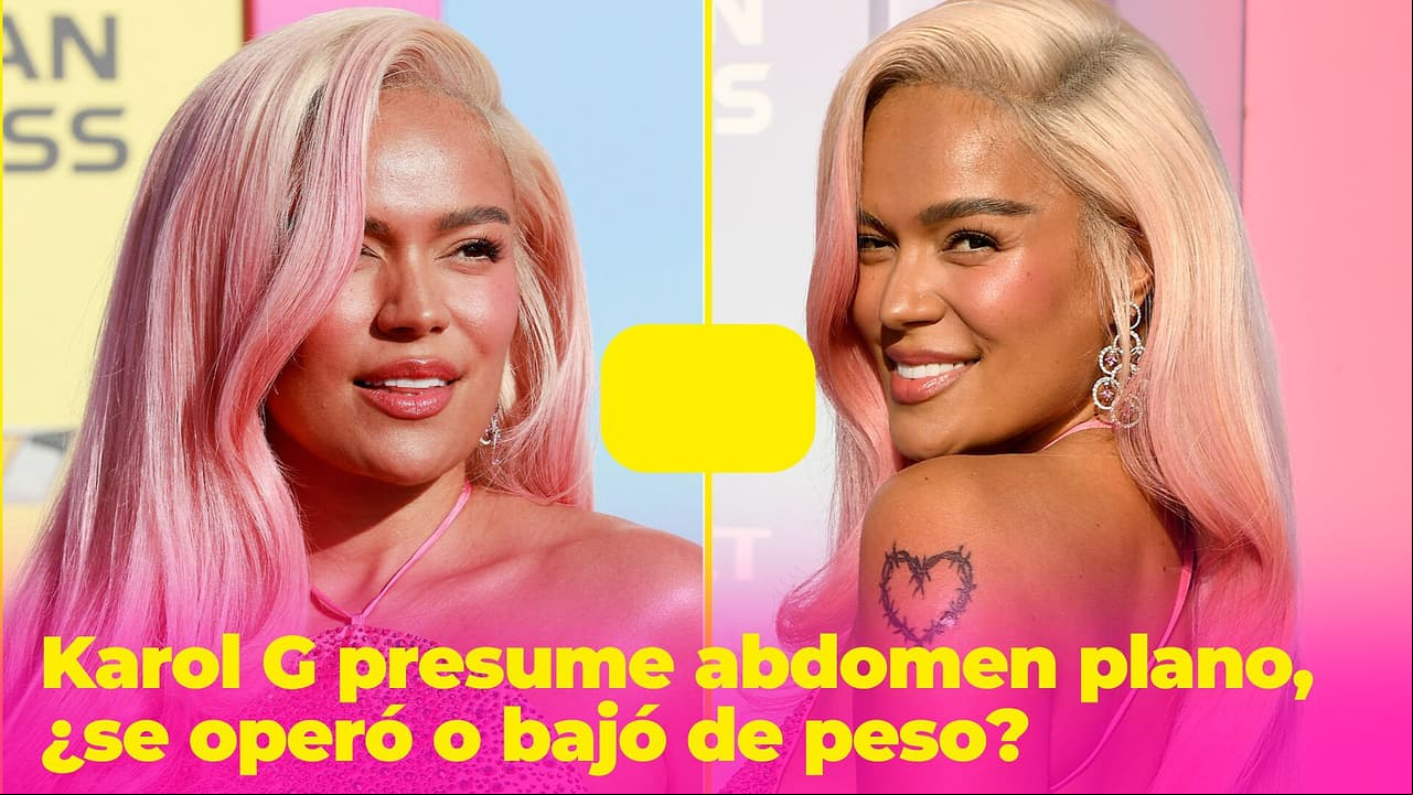 Karol G impacta con su abdomen plano en la premiere de 'Barbie': ¿se operó o bajó de peso?