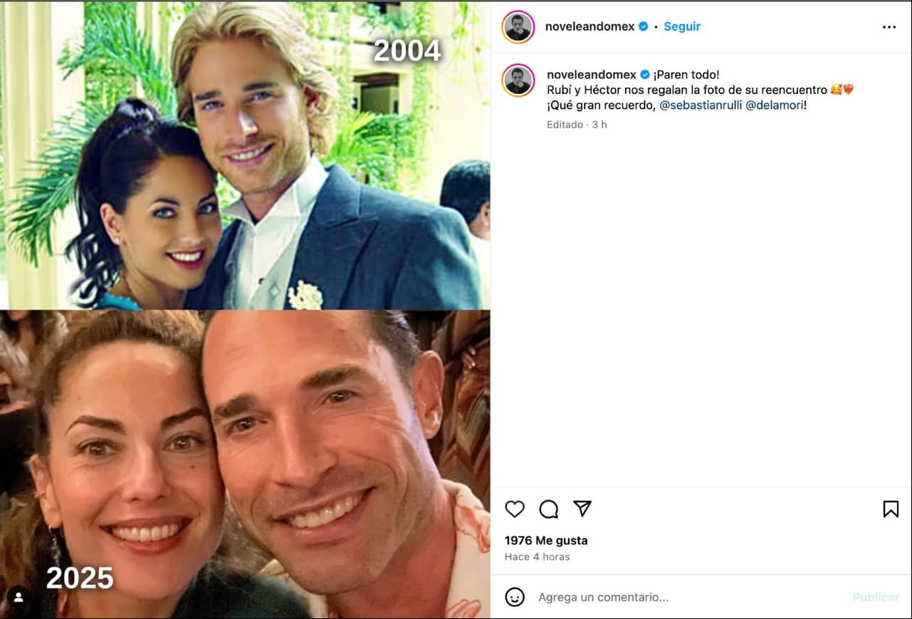 Sebastián Rulli y Bárbara Mori en "Rubí".