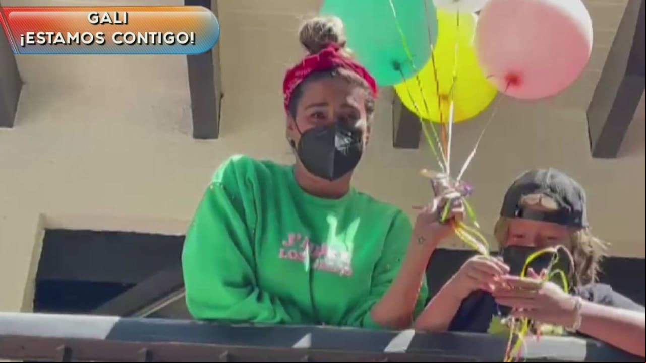 Conductores de Hoy visitan y sorprenden a Galilea Montijo en plena recuperación por coronavirus