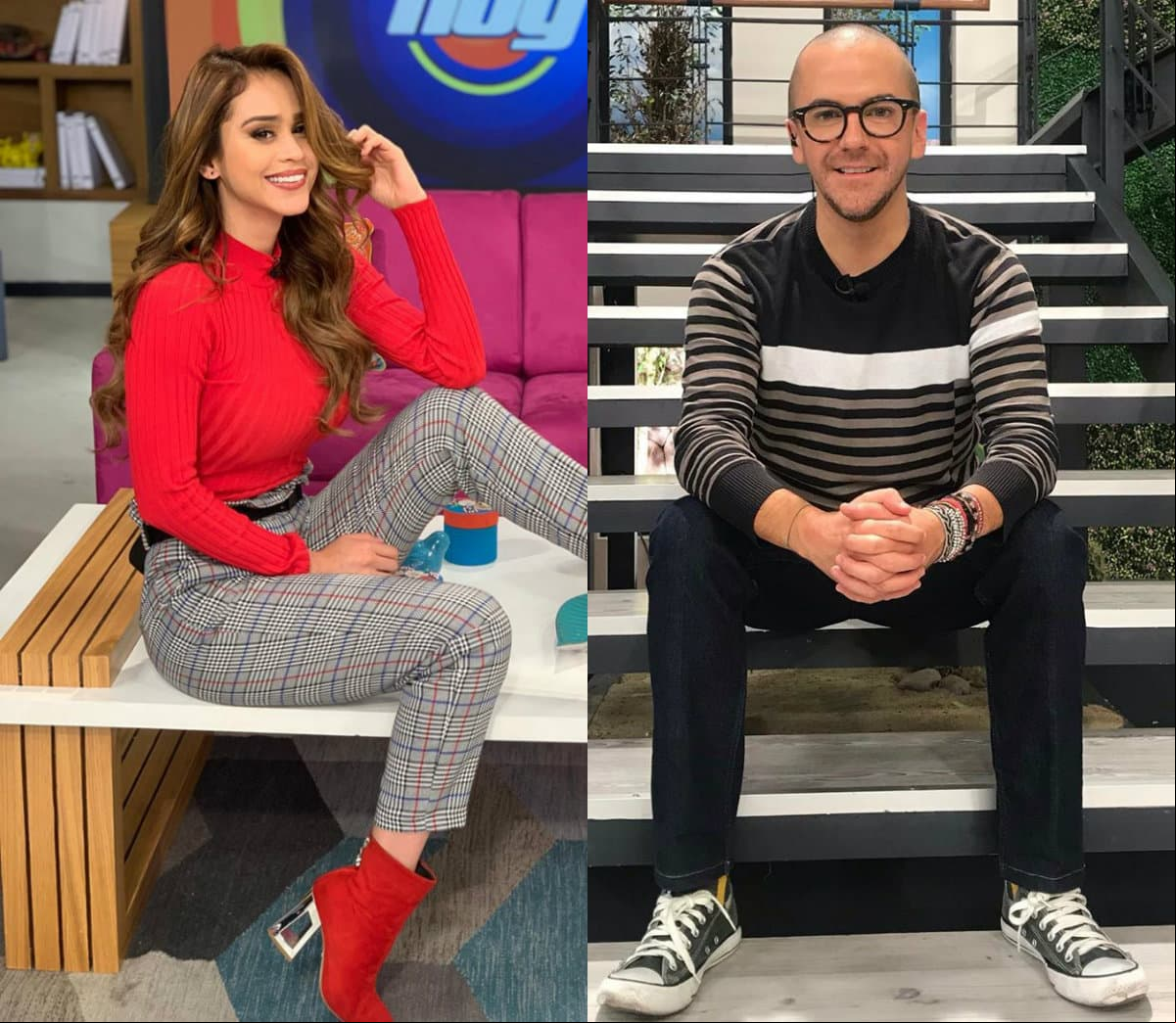 Conductores de ‘Hoy’ dan la primera despedida a Mauricio Mancera y Yanet García