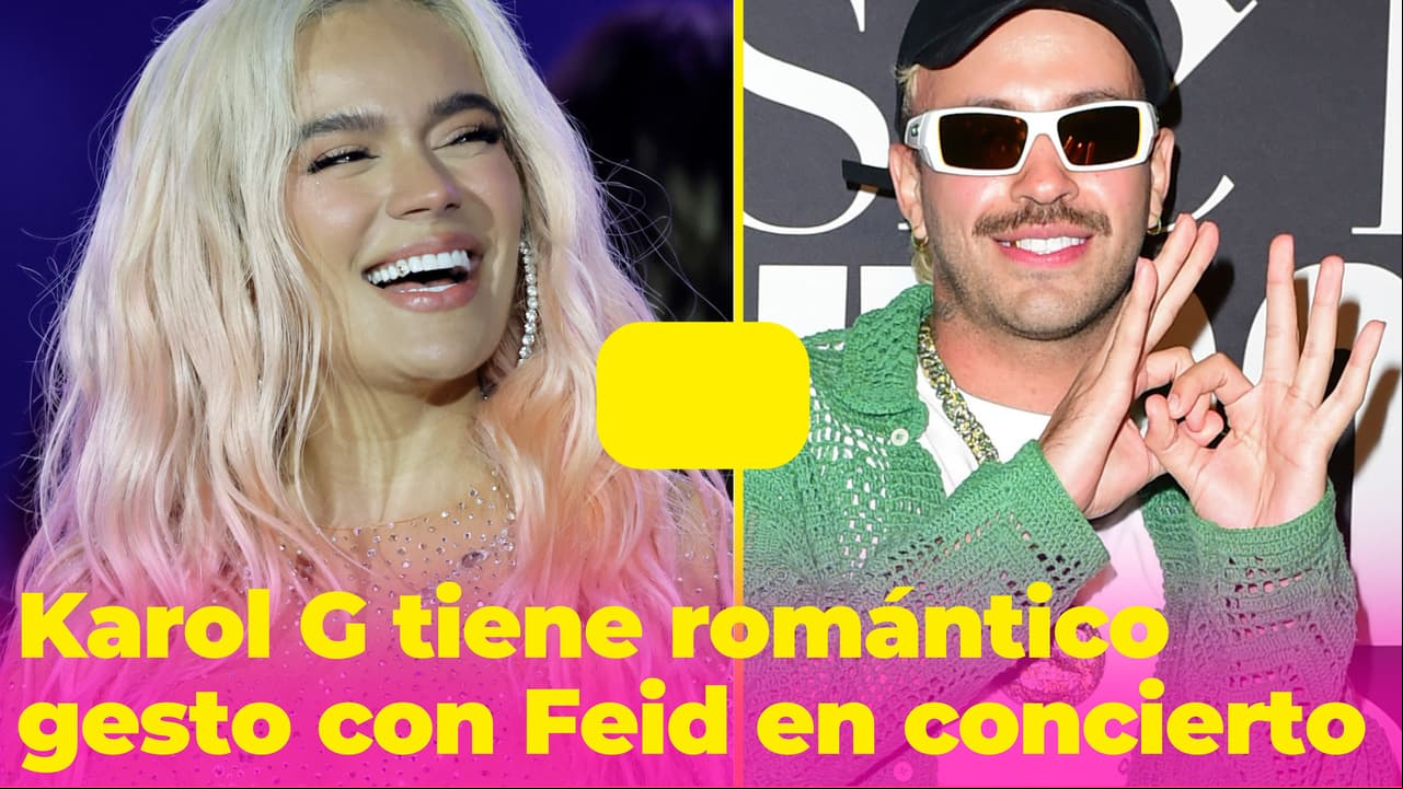 Karol G tiene romántico gesto con Feid y enloquece a sus fans: hasta se puso sus ‘gafitas’