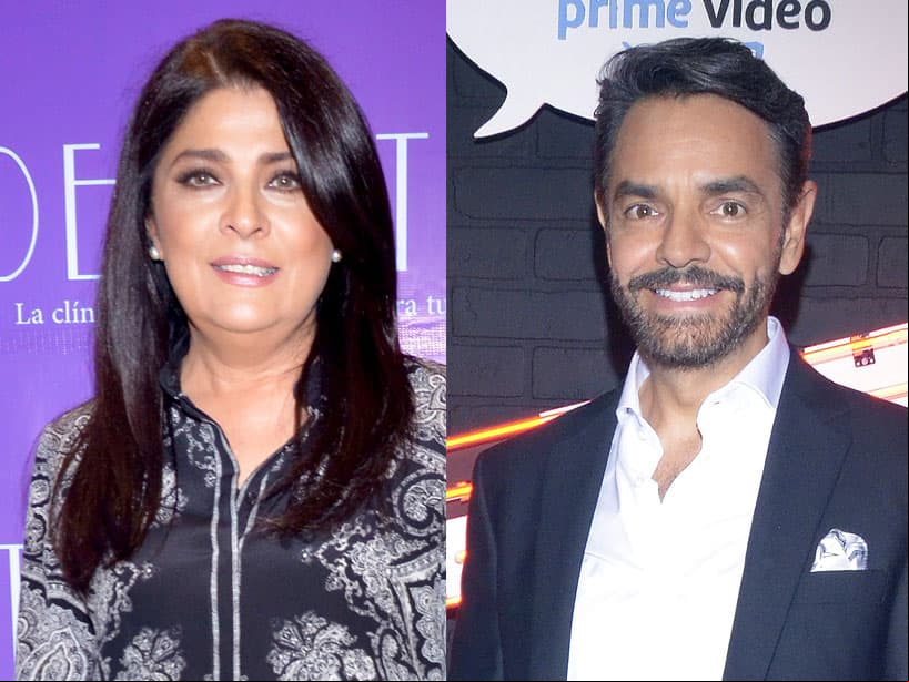 Según el Universal, Eugenio Derbez y Victoria Ruffo se embarazaron y para evitar el acoso de la prensa decidieron inventar una boda, pero todo se salió de control cuando Derbez aseguró que todo era falso y Ruffo creyó que era real, por lo que terminaron en malos términos.