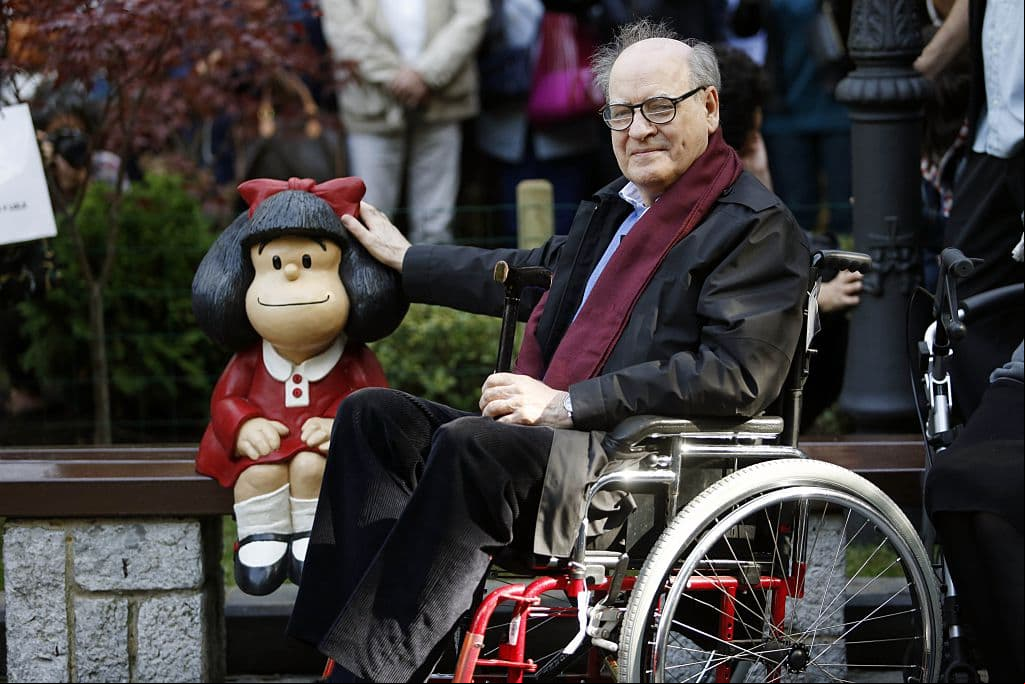 Joaquín Salvador Lavado, mejor conocido como Quino, falleció el 30 de septiembre en su natal Argentina a los 88 años de edad.