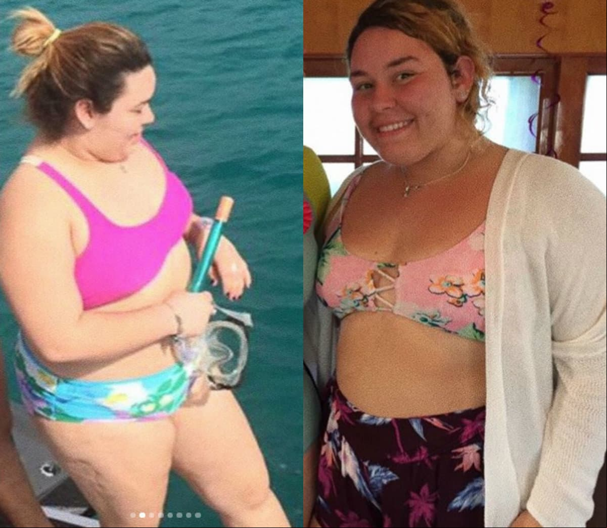 Hace cuatro meses, relató que decidió adelgazar hasta que supo lo que pesaba
