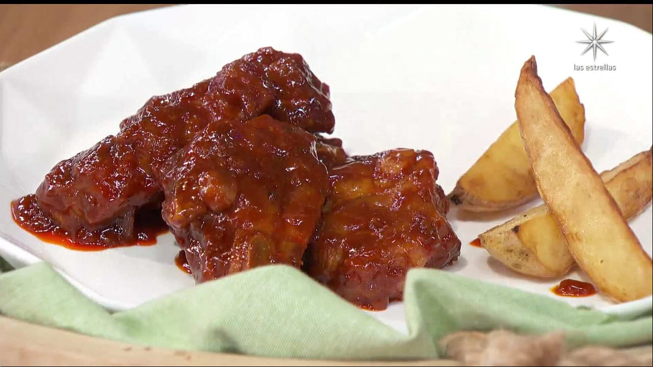 Receta deliciosa: ‘Costillas agridulces en salsa de morita y miel’