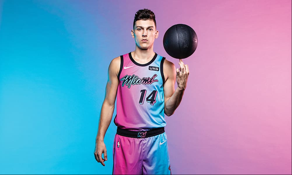 El nuevo uniforme de Miami Heat rinde homenaje, honrando su pasado a través del prisma su futuro.