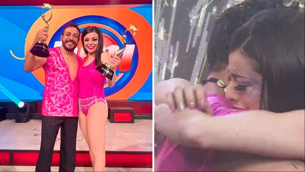 Violeta Isfel y Luis Fernando triunfan y alzan copa de Las Estrellas Bailan en Hoy