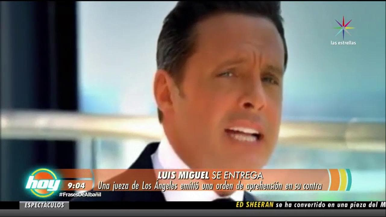 ¡Conoce los últimos detalles del caso legal de Luis Miguel!