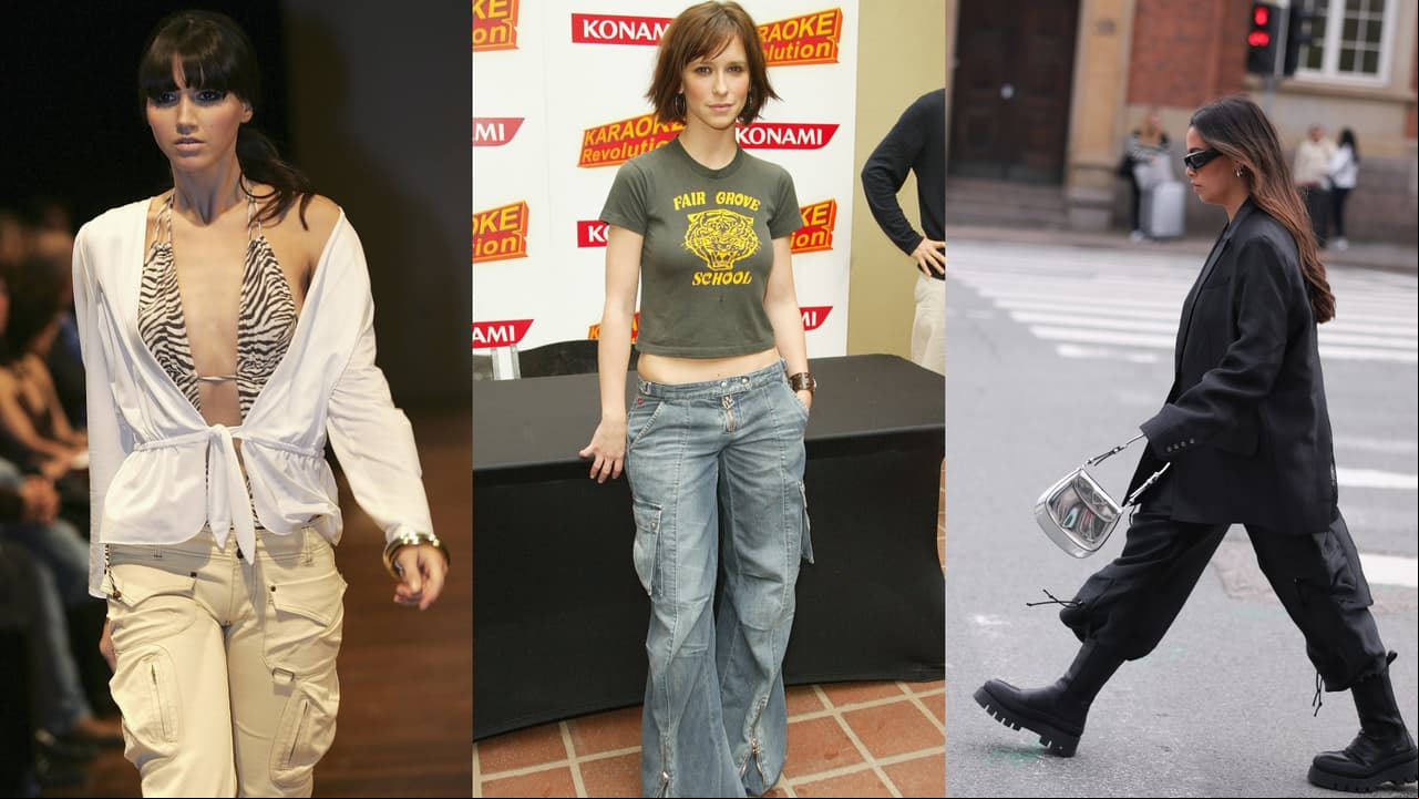 Pantalones cargo.