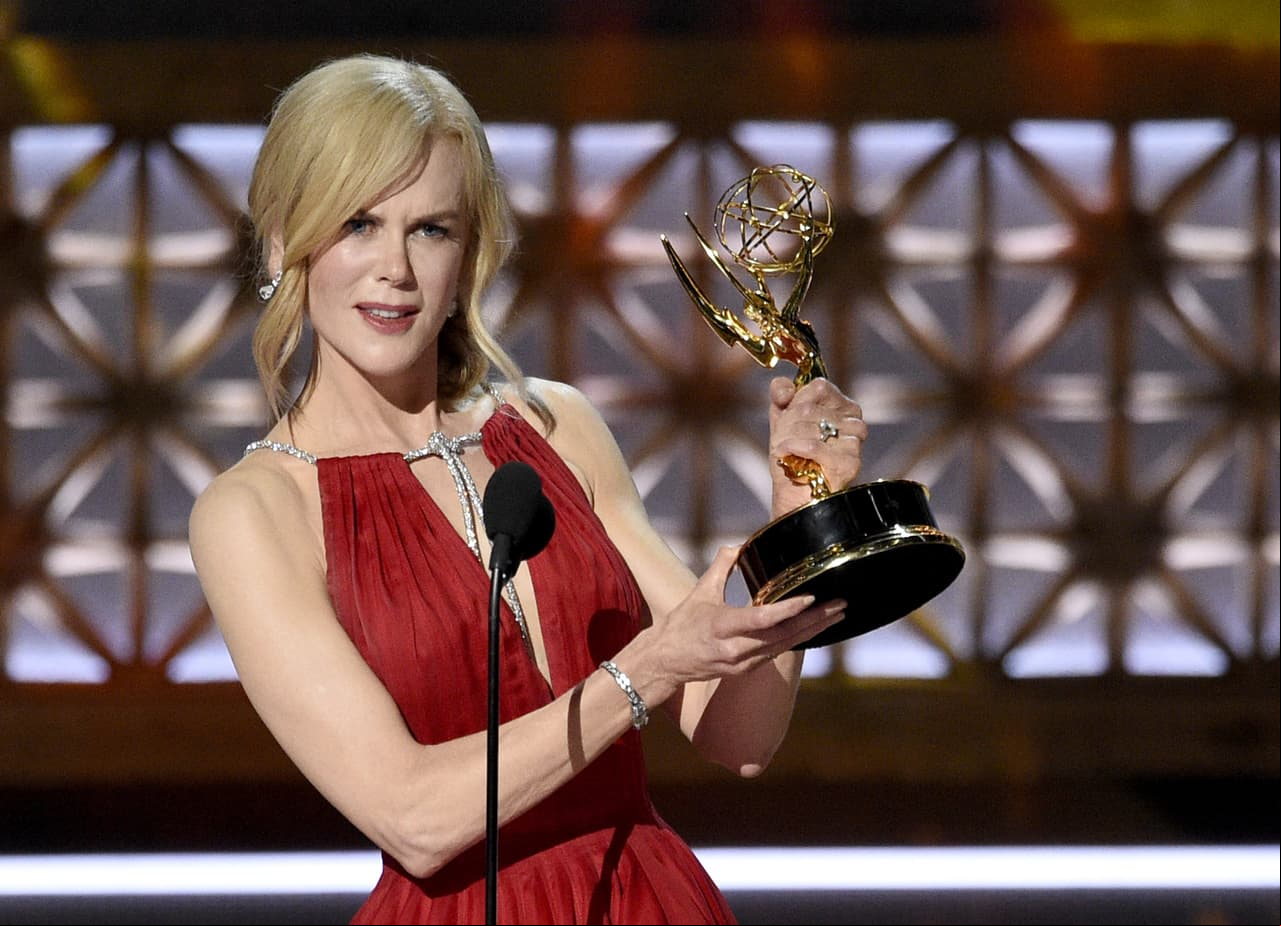 Nicole Kidman ganó la categoría 'Mejor Actriz en una miniserie' por 'Big Little Lies'