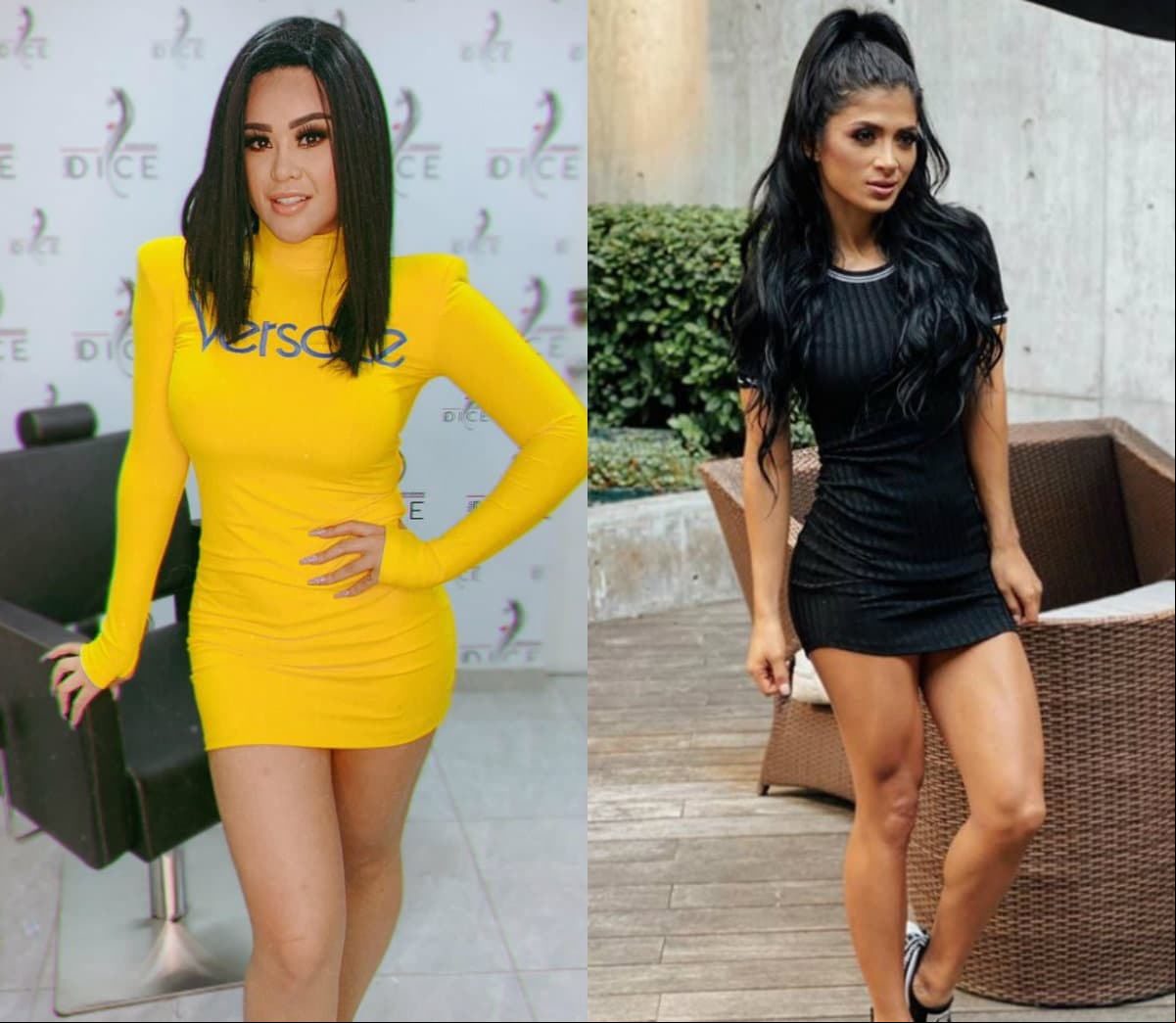 Segundos antes de que se hiciera la cómica comparación de los cuerpos de Gomita y Kimberly Flores, la expayasita afirmó que la guatemalteca tiene un cuerpo espectacular. ‘Véanla qué bárbara está’, señaló.