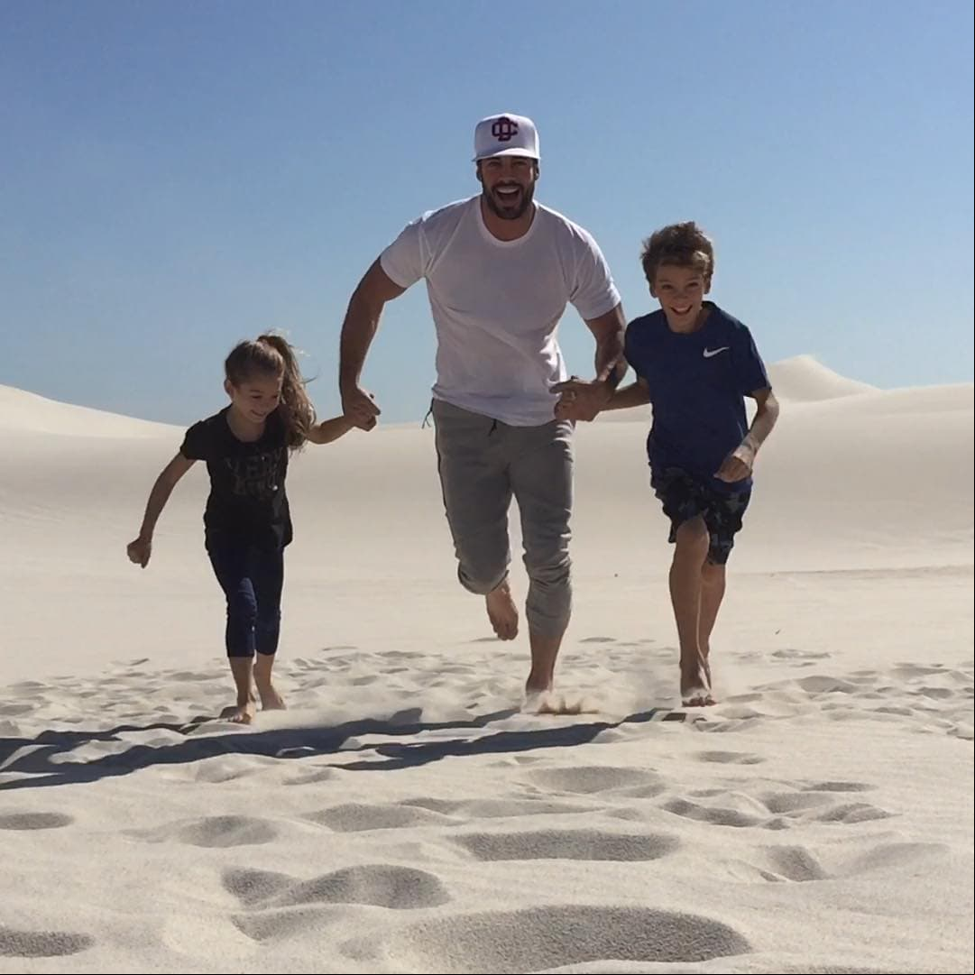 Levy disfruta al máximo su etapa como padre, mostrando lo mucho que han crecido sus hijos en sus redes.