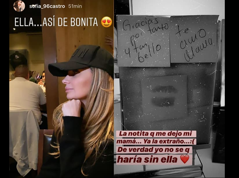 Sofía Castro presume foto de Angélica Rivera