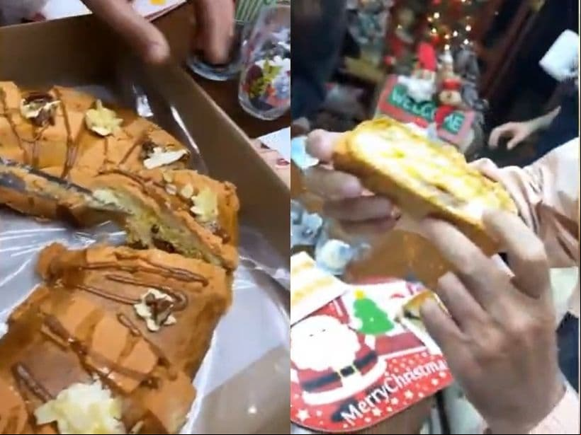 Vicente Fernández Jr y su novia sacaron dos muñequitos en la tradicional rosca de Reyes