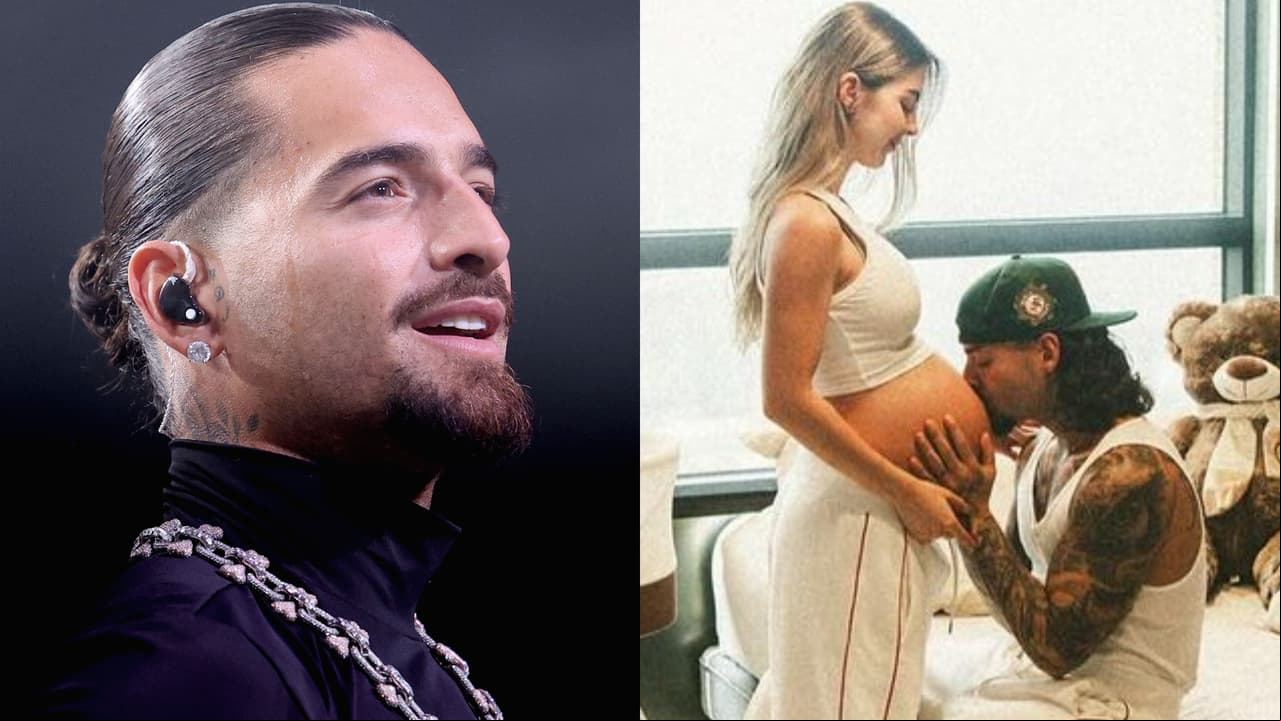 Revelan primera foto de Maluma con su bebé: así se ven padre e hija juntos
