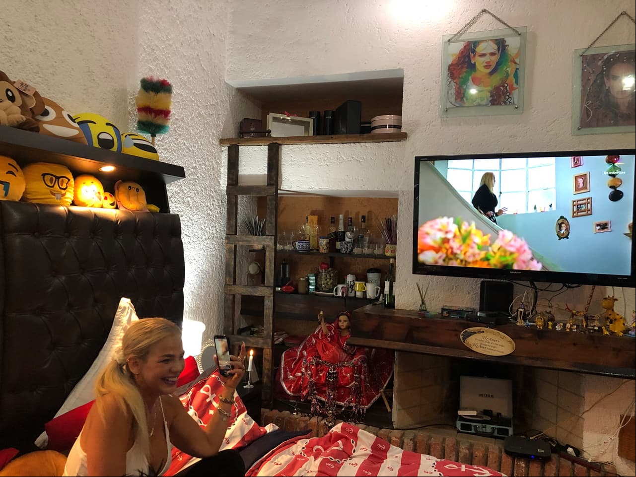Esta es la recámara de Niurka...