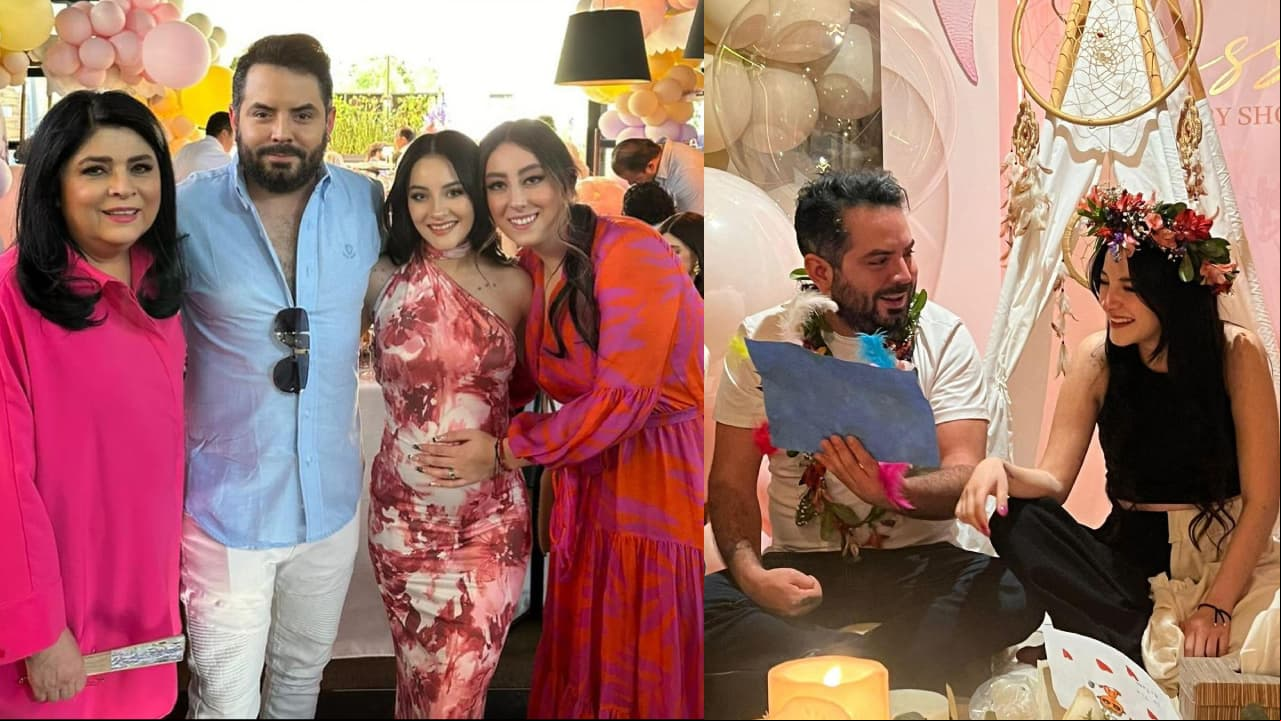 José Eduardo Derbez y su novia presumen lujoso baby shower junto a Victoria Ruffo: no invitan a los Derbez