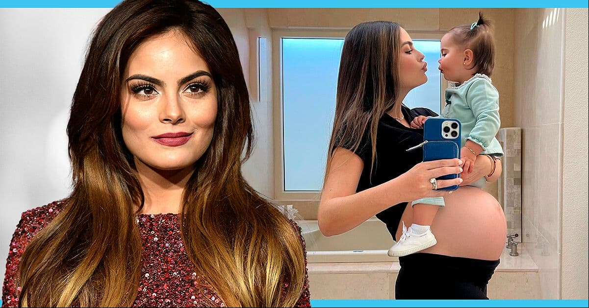 Ximena Navarrete celebra baby shower y muestra la ropita de su bebé