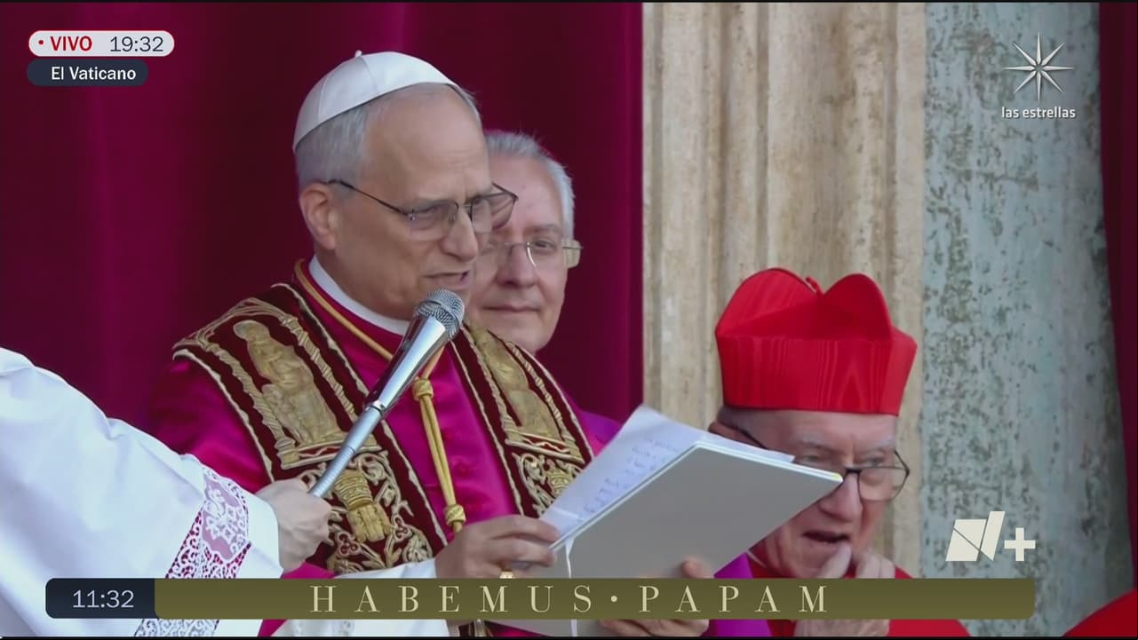 Estas fueron las primeras palabras del Papa León XIV