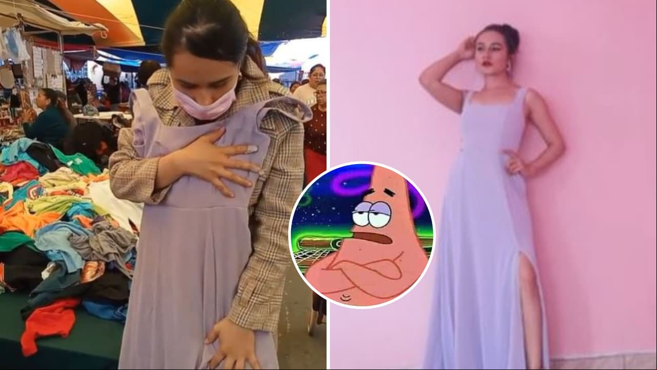 Joven encuentra vestido Alexander Mcqueen en la paca por 80 pesos: nadie le cree y esta es la razón