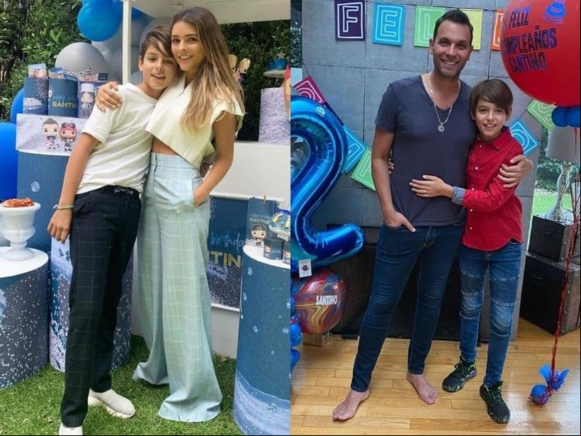 Grettell Valdez y Patricio Borghetti celebraron el cumpleaños número 12 de su hijo Santino. ¡Mira cómo fueron estos íntimos festejos!