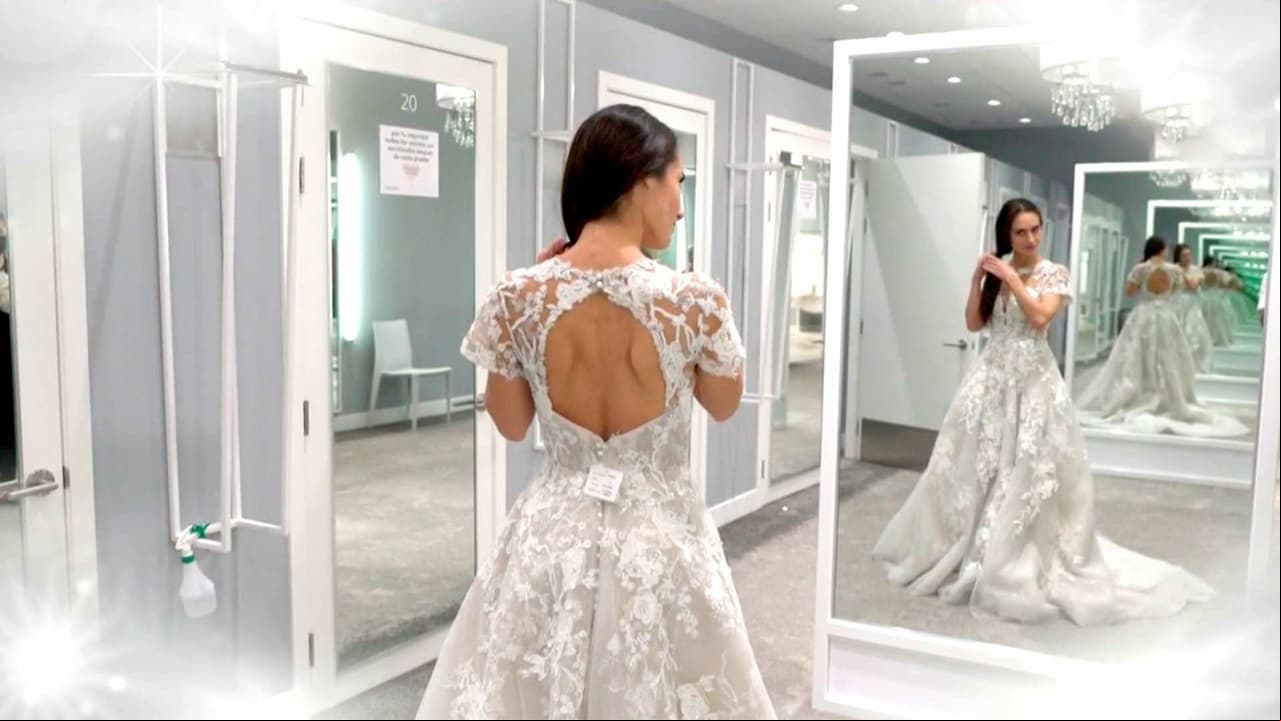 Antes de su boda este sábado, te mostramos la prueba del vestido de novia de Wendy Braga