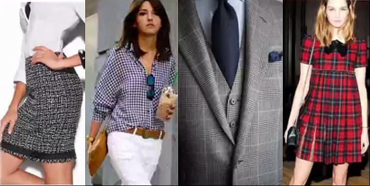 MODA: Cómo vestir a cuadros