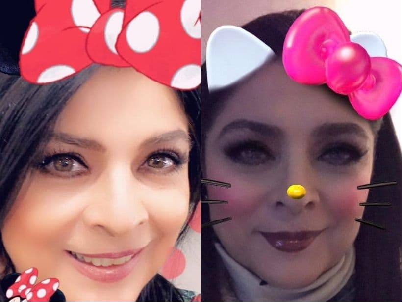 Otros personajes de caricaturas en los que se ha convertido son ‘Hello Kitty’ y ‘Minnie Mouse’.