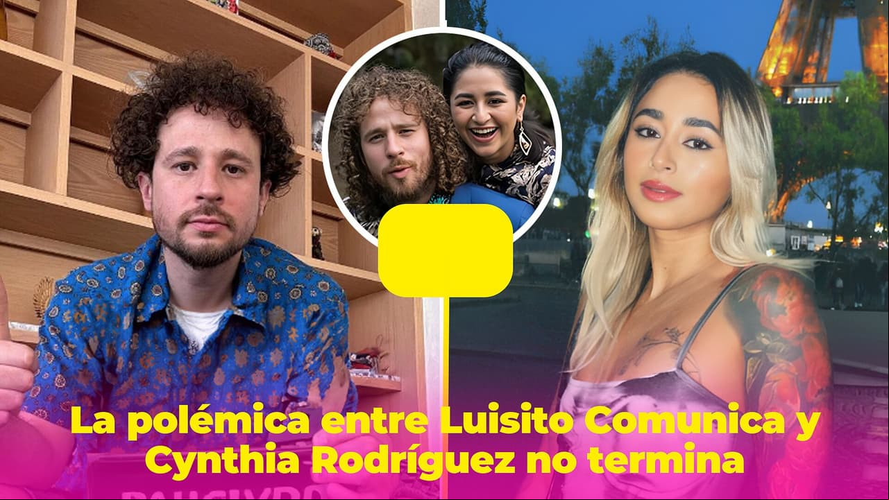 Cynthia Rodríguez habló de la infidelidad de Luisito Comunica y el youtuber dio una polémica respuesta