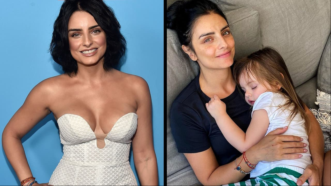 Aislinn Derbez muestra con orgullo que Kailani ya sabe nadar