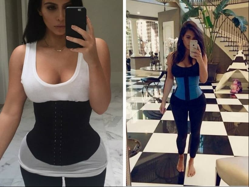 Cintura. Para lucir una figura estilizada, la socialité utiliza dos fajas (Spanx), las cuales le permiten mantener todo en su lugar y lograr el efecto deseado.