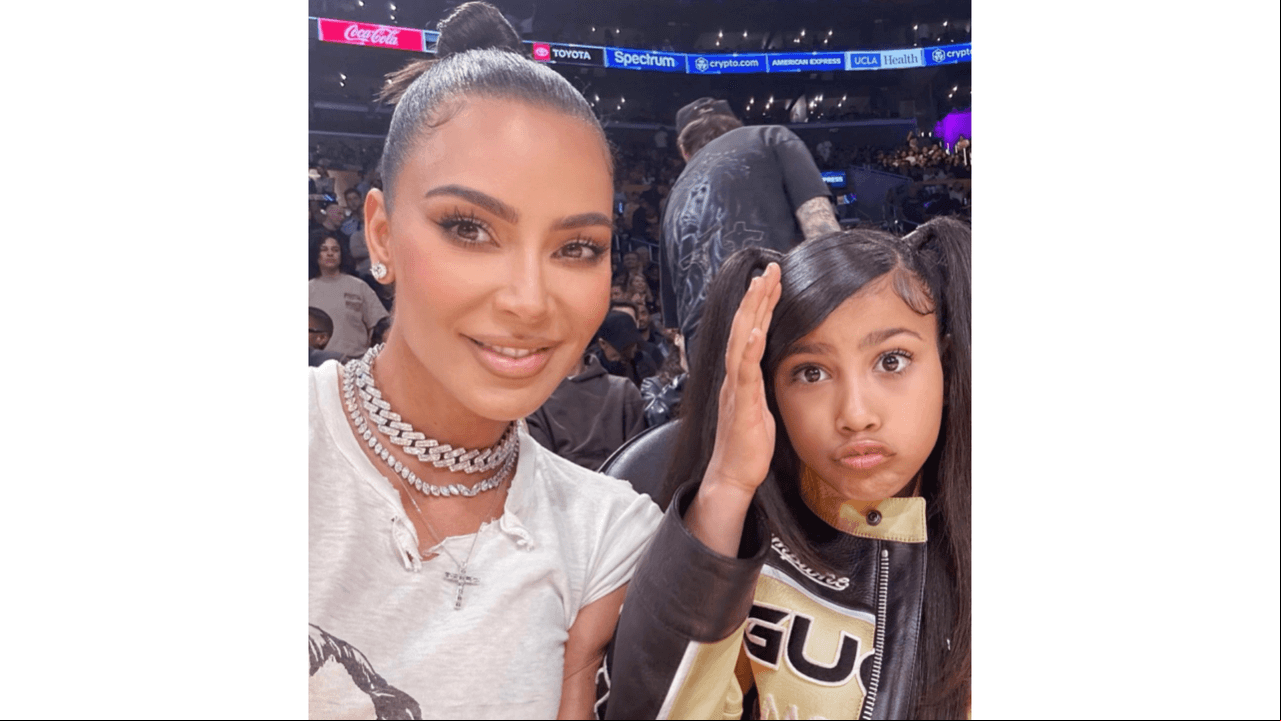 Kim Kardashian y su hija North