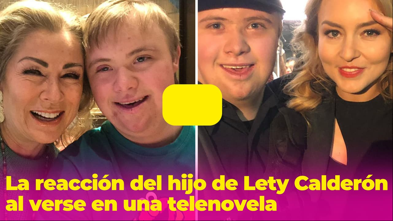 Así reaccionó el hijo de Lety Calderón al verse por primera vez en pantalla: ya debutó como actor