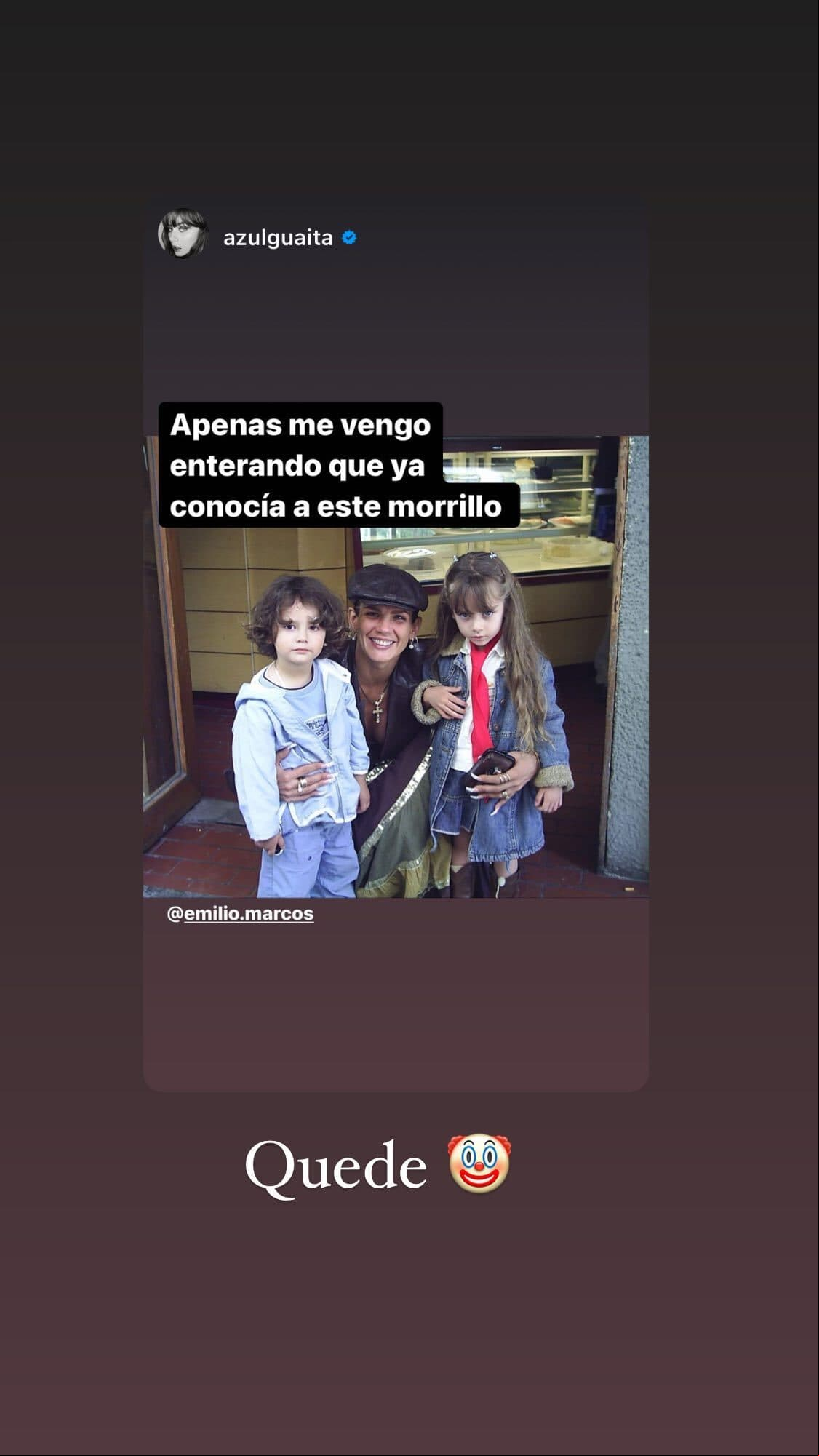 Azul Guaita y Emilio Osorio