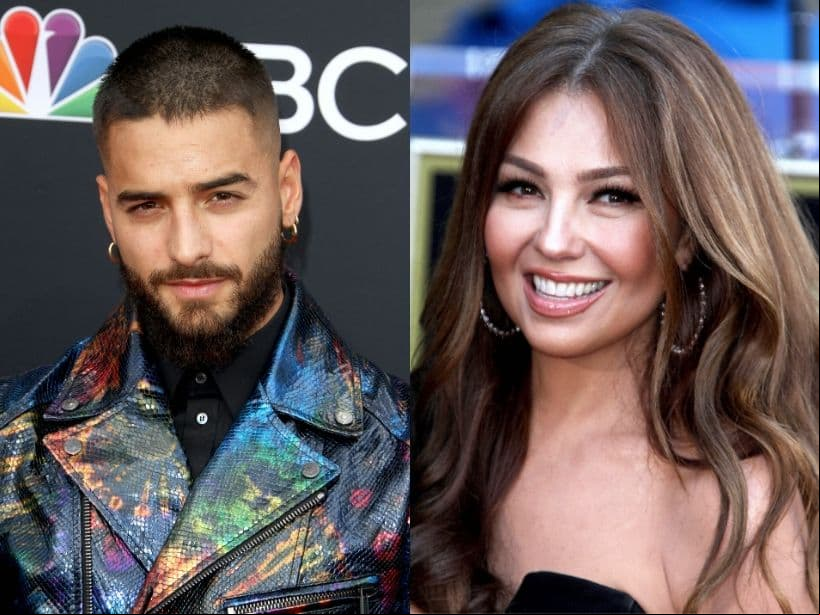 Maluma vivió enamorado por muchos años de Thalía. “Bueno, yo sí que tenía un pequeño enamoramiento...¡Thalía era una bomba! En María, la del barrio... Era mi crush”, reveló a Billboard.