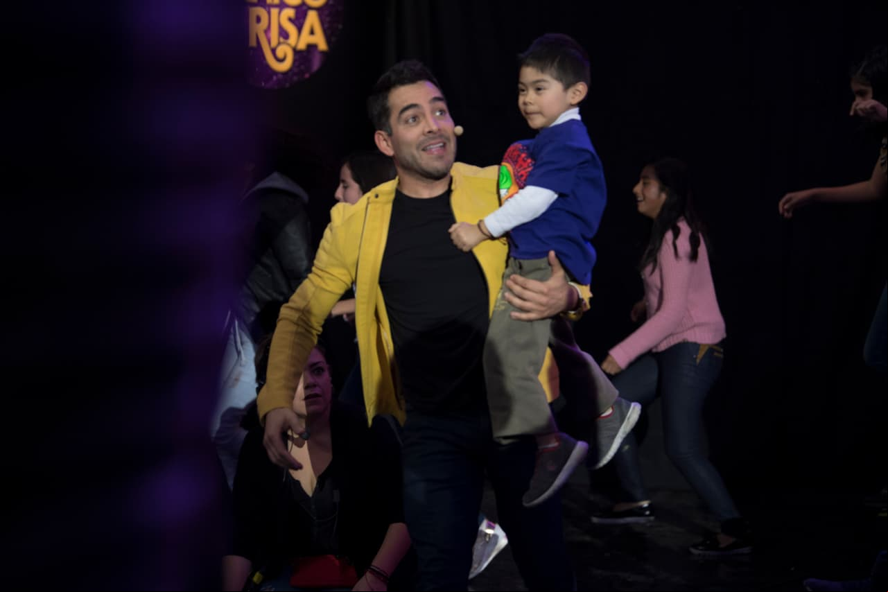 Interactuó con el público