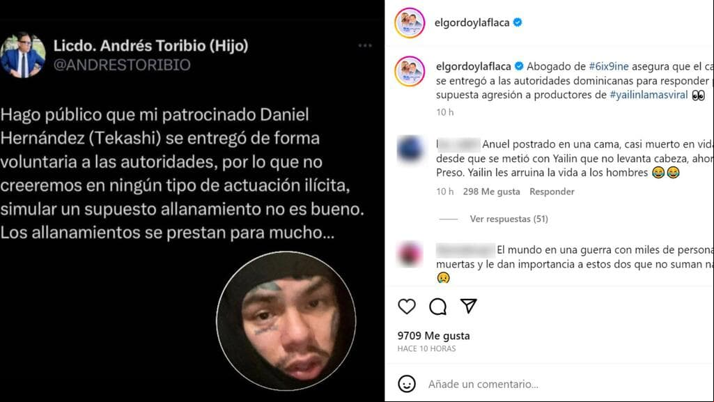 El abogado de Tekashi aseguró que fue el cantante quien supuestamente "se entregó de forma voluntaria a las autoridades".