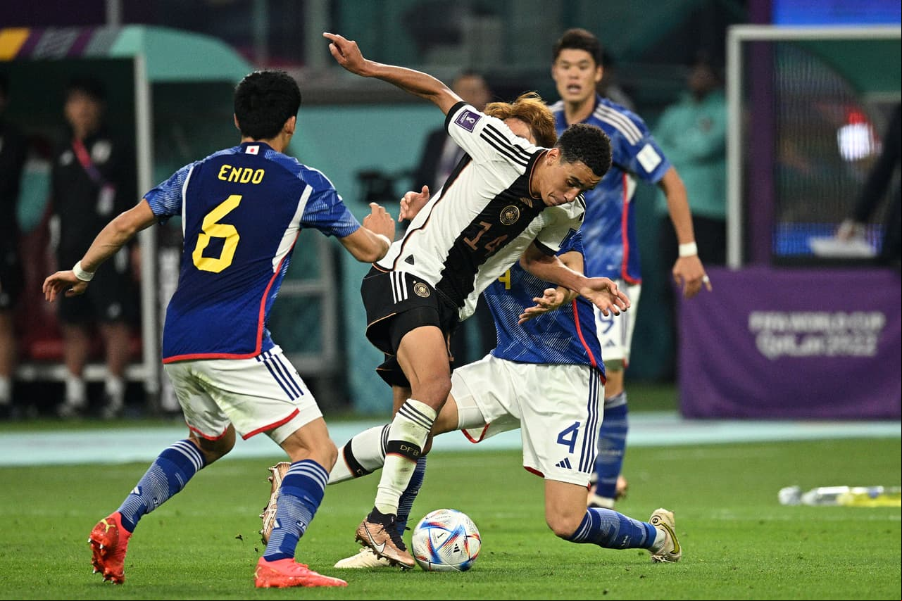 Japón logró llevarse la victoria ante Alemania en un partido que empezaron perdiendo.
