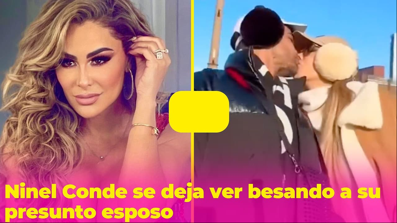 Ninel Conde presume como nunca a su nuevo esposo: está feliz porque "ya le tocaba"