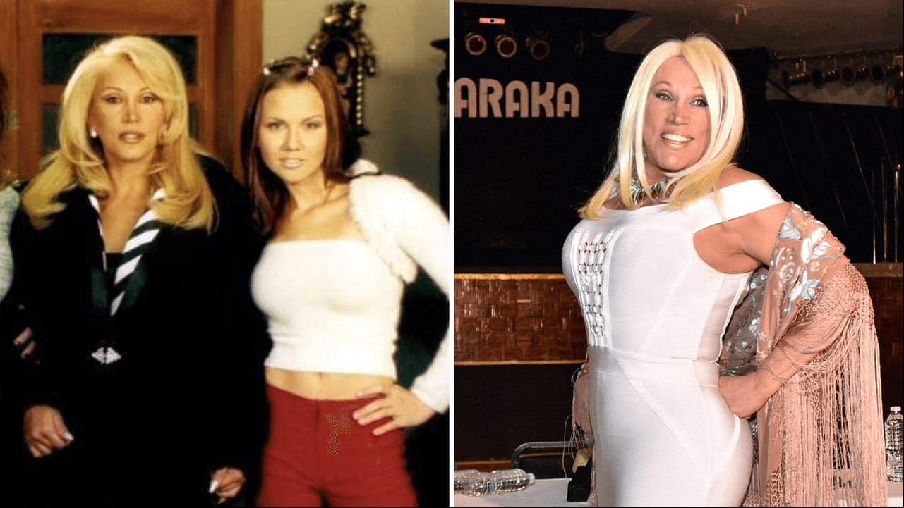 Laura León dio vida a 'Yolanda', esposa de 'Javier Duarte' (Andrés García) y madre de 'Jessica' (Anahí) y 'María Rosa' (Marisol Mijares). Desde entonces, la cantante ha aparecido en dos telenovelas más: 'Muchachitas como tú' (2007) y 'Dos Hogares' (2011). Esta última fue una nueva versión de 'Dos Mujeres, Un camino', la telenovela que le dio gran fama como actriz en 1993.