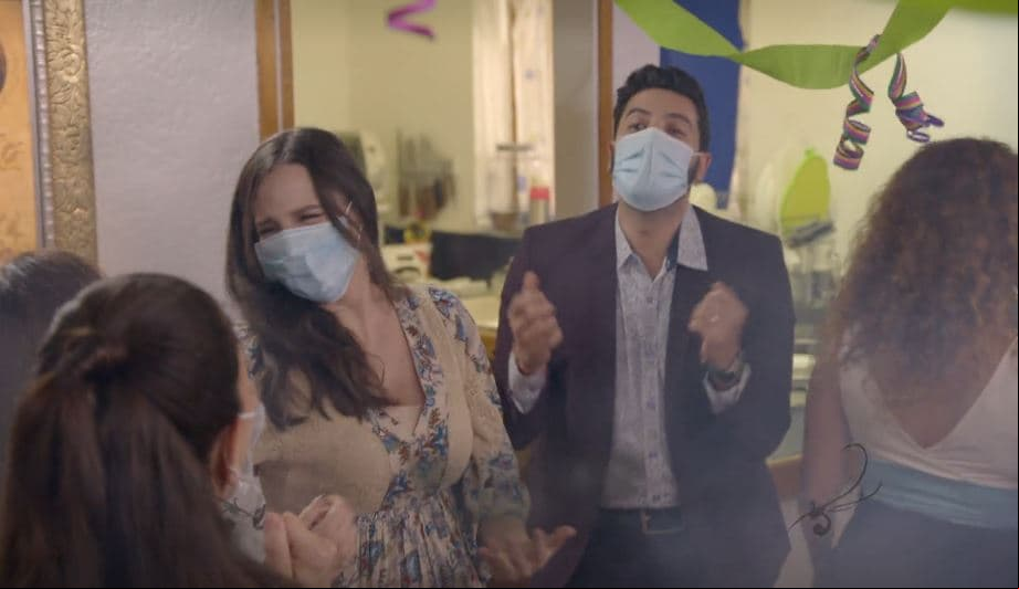 Sol y Aníbal se llenan de felicidad al descubrir que su hijo será niño.