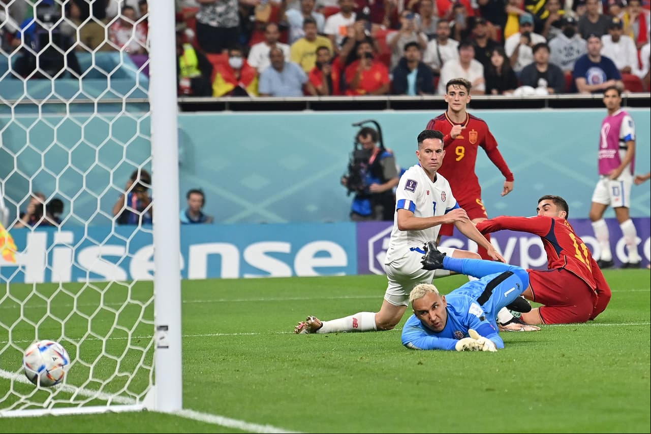 España le anotó siete goles a Costa Rica en el marcador más abultado del Mundial Qatar 2022 hasta el momento y de paso hicieron historia con el anotador más joven de la Selección española.