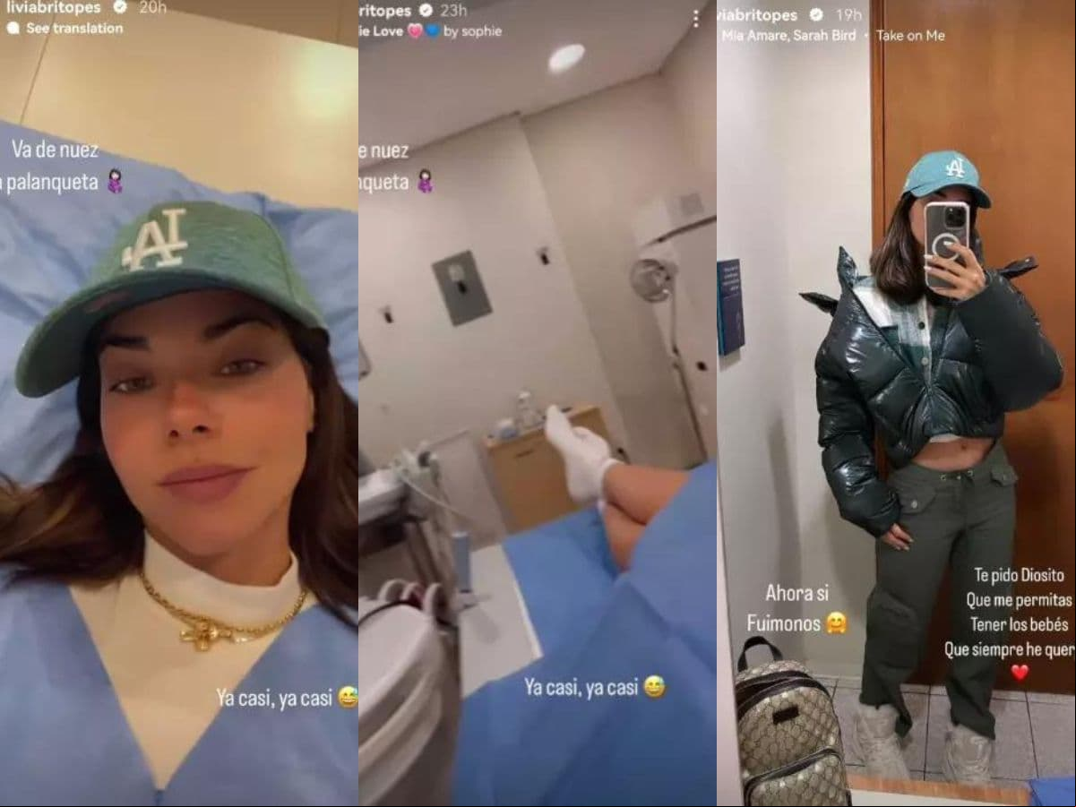Livia Brito quiere debutar en la maternidad este 2023.